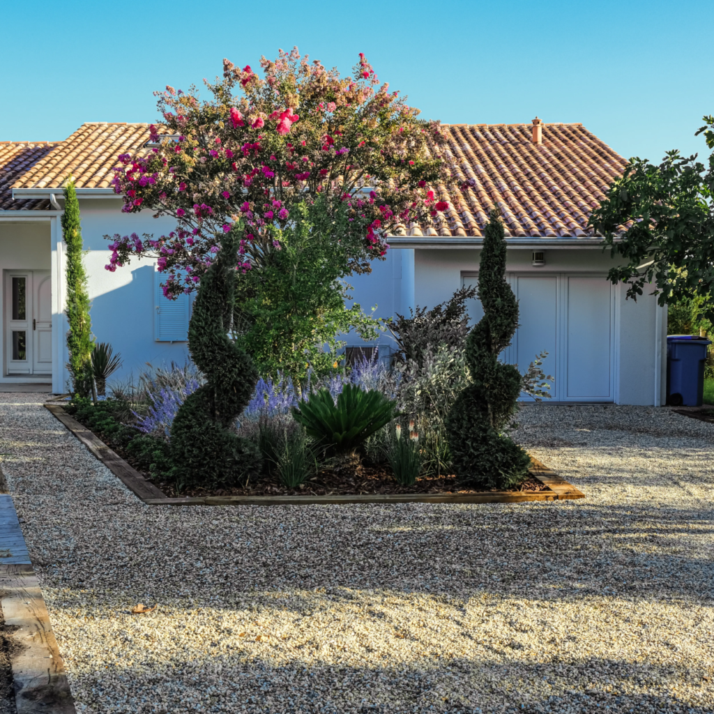 Création d'allée de parking