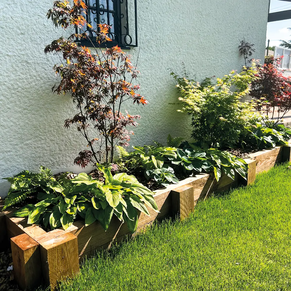 mise en place de jardiniere