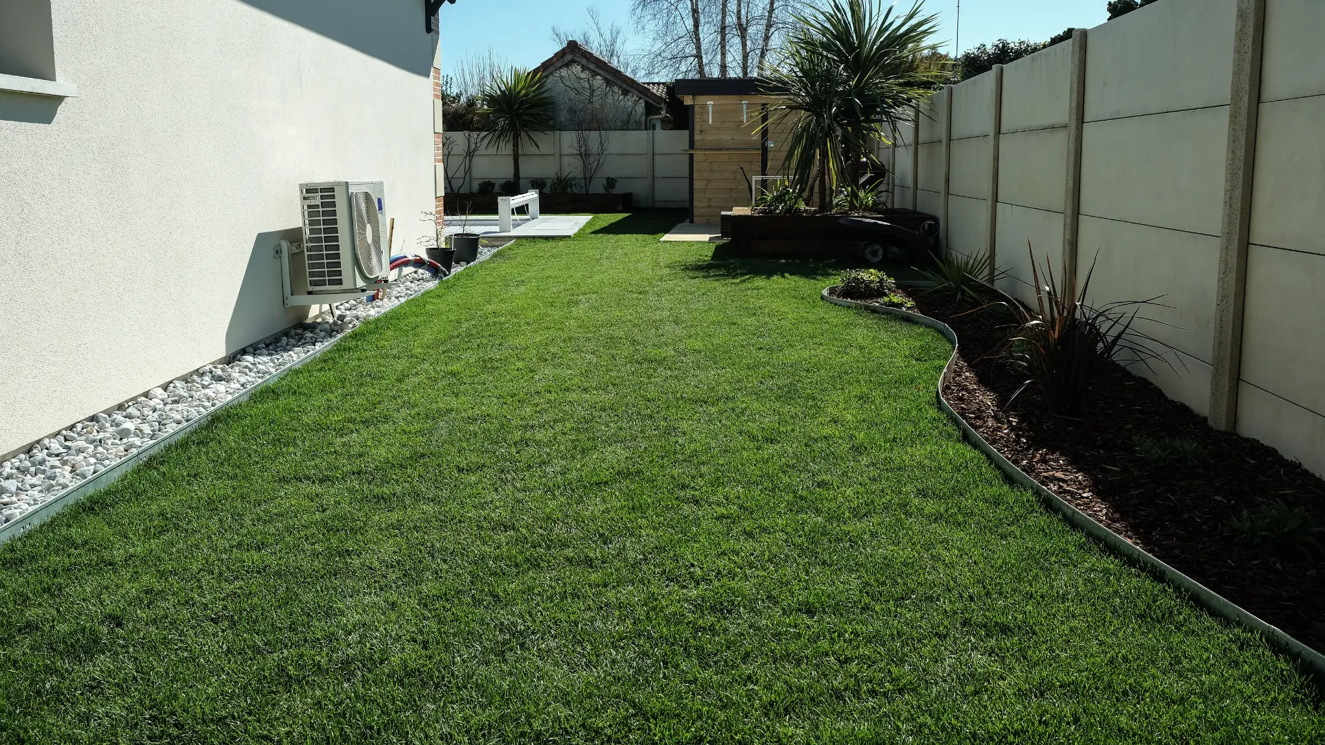 pose de gazon naturelle la teste de buch